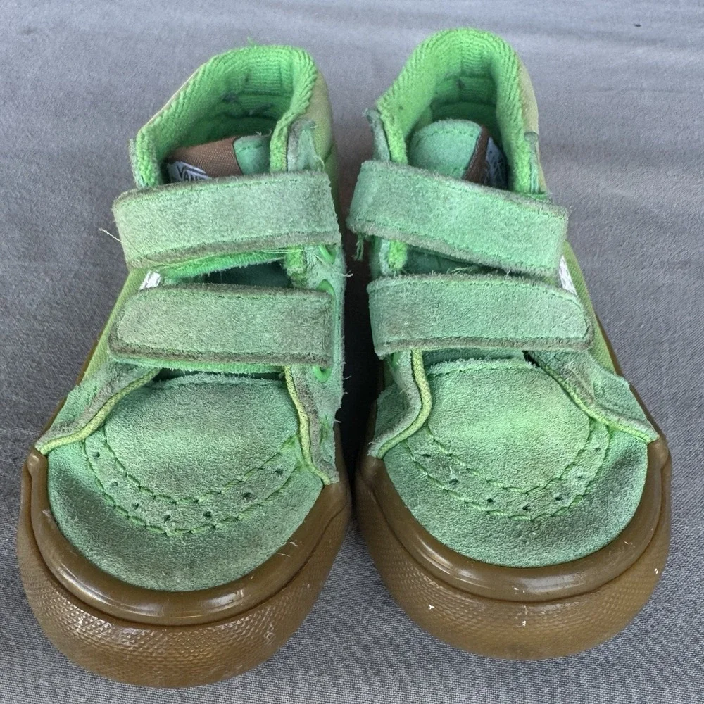 Size‎ 5.5c - Vans Sk8-Mid Reissue Gum Green Kids